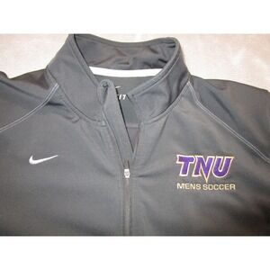 Nike  TNU Mens‎ Soccer Half Zip Pullover Size Medium Athletic Jacket Dri Fit